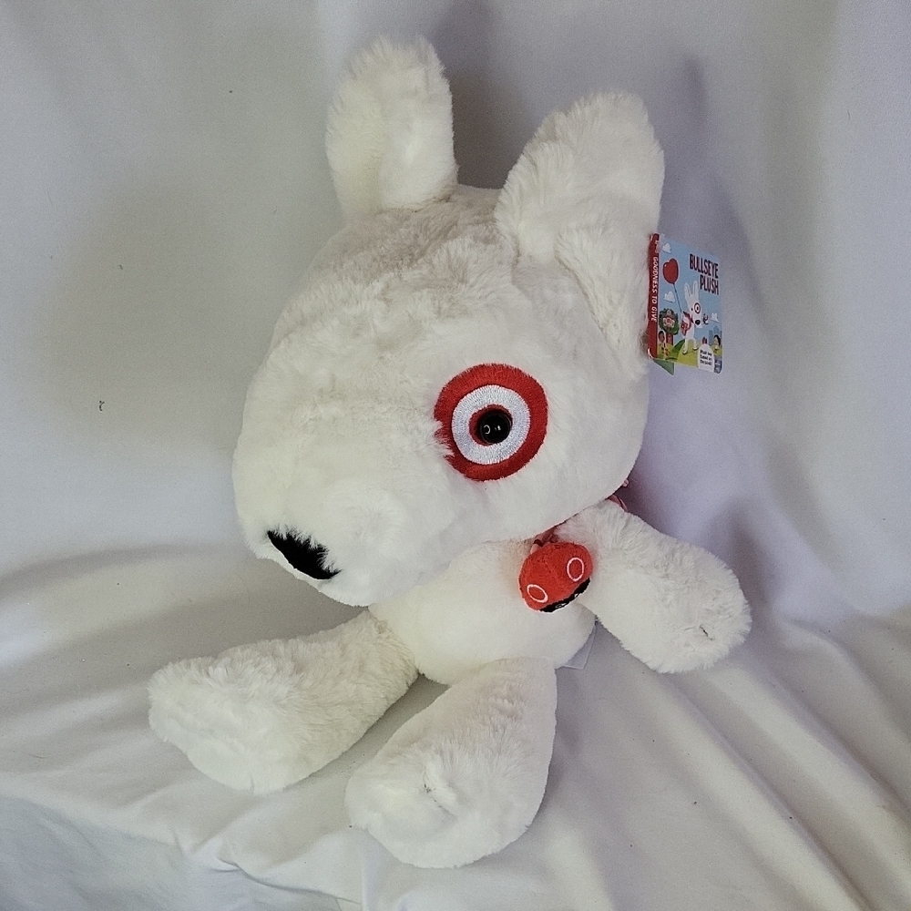 Target Bullseye Dog Plush NWT 16"
